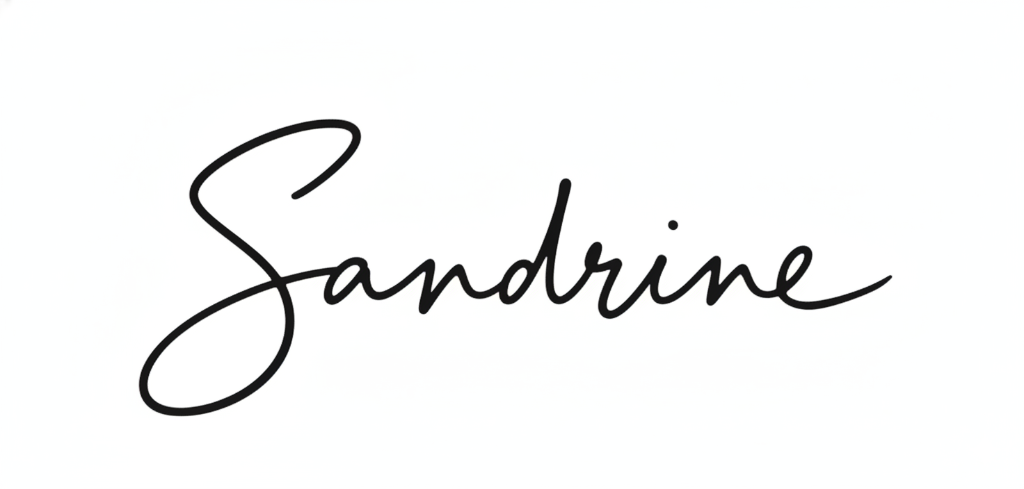 Sandrine's signature